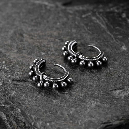 Sterling Silver Cartilage Huggie Hoop Earrings for
