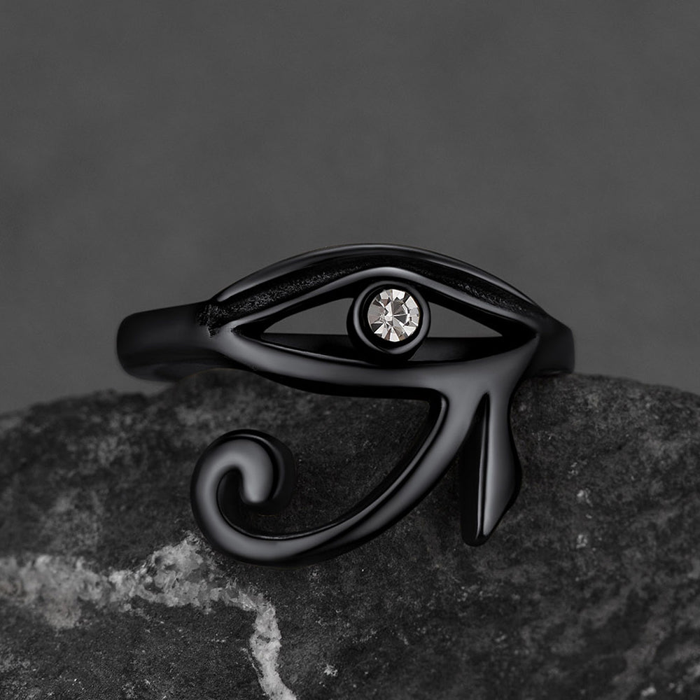 Ancient Egyptian Eye of Ra Ring Jewelry for