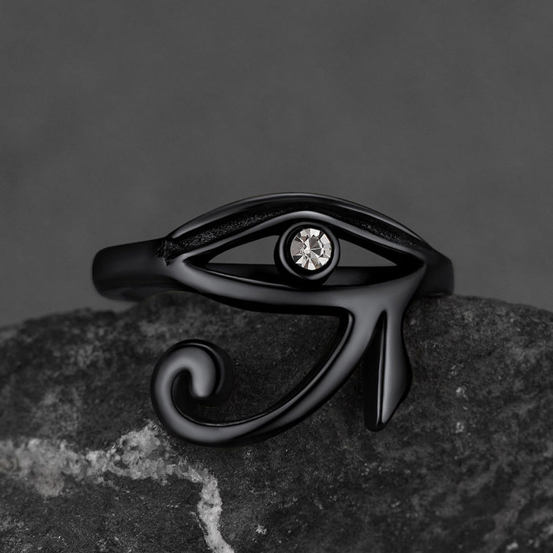 Ancient Egyptian Eye of Ra Ring Jewelry for