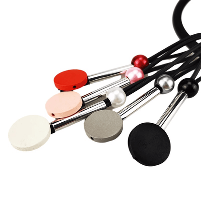 Necklaces for With Multicolor Beads / Handmade Elasticity Silicone Choker