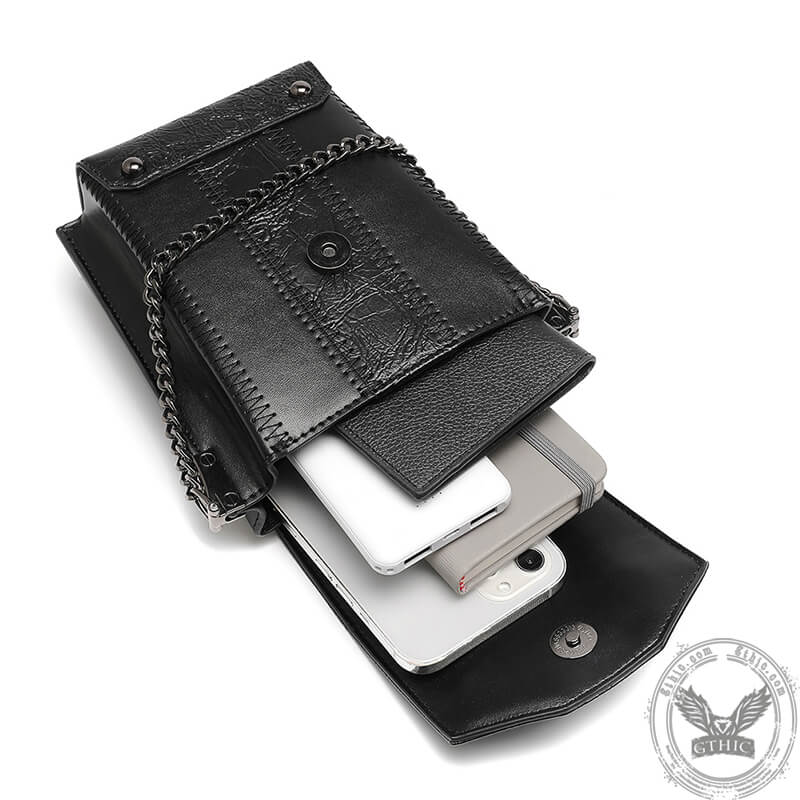 Evil Eye Pu Leather Gothic Bag