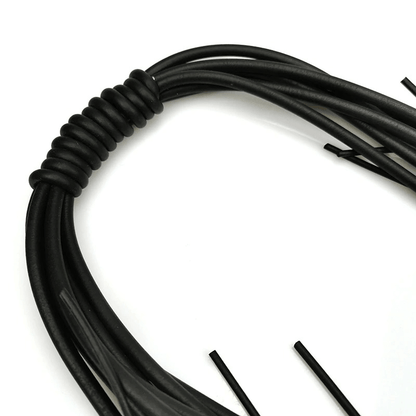 Exquisite Long Black Necklace for / Gothic Punk Silicone Female Accessories