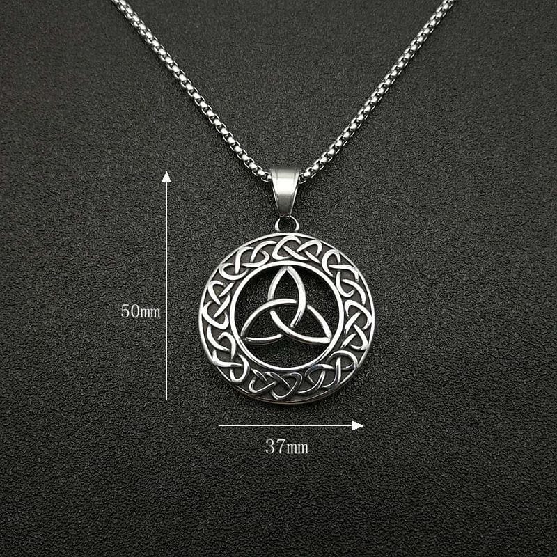 Celtic Triquetra Wisdom Necklace