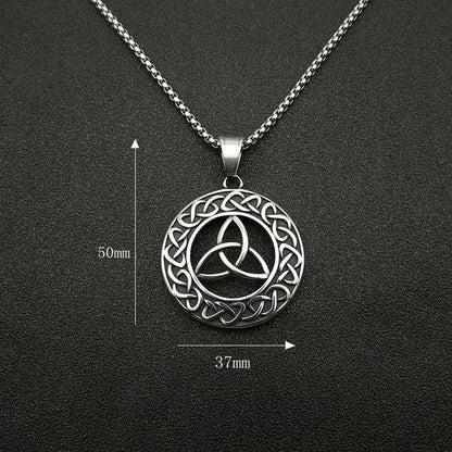 Celtic Triquetra Wisdom Necklace