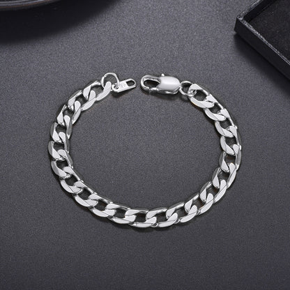 Cuban Link Chain Bracelet for