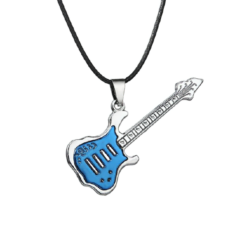 316l Stainless Steel Guitar Necklace / Jewelry for and