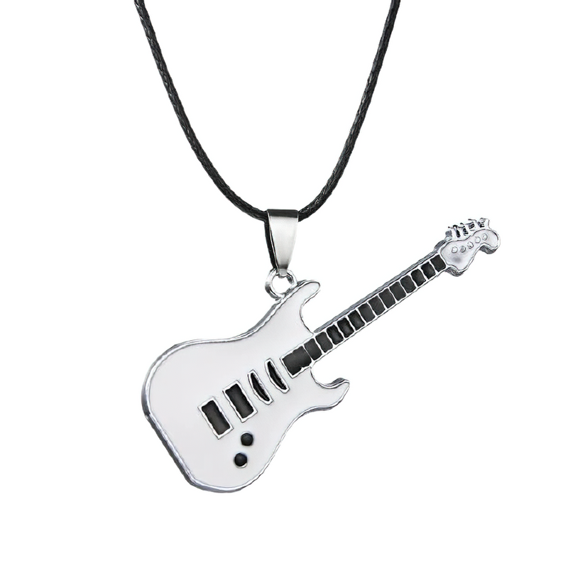 316l Stainless Steel Guitar Necklace / Jewelry for and