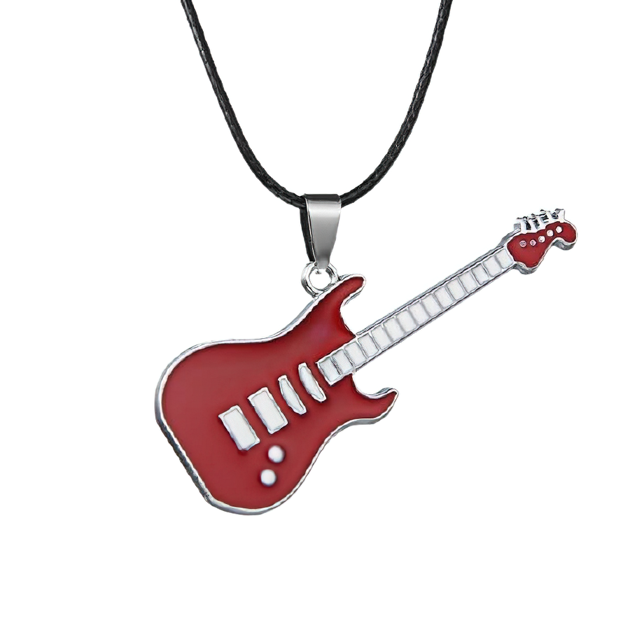 316l Stainless Steel Guitar Necklace / Jewelry for and