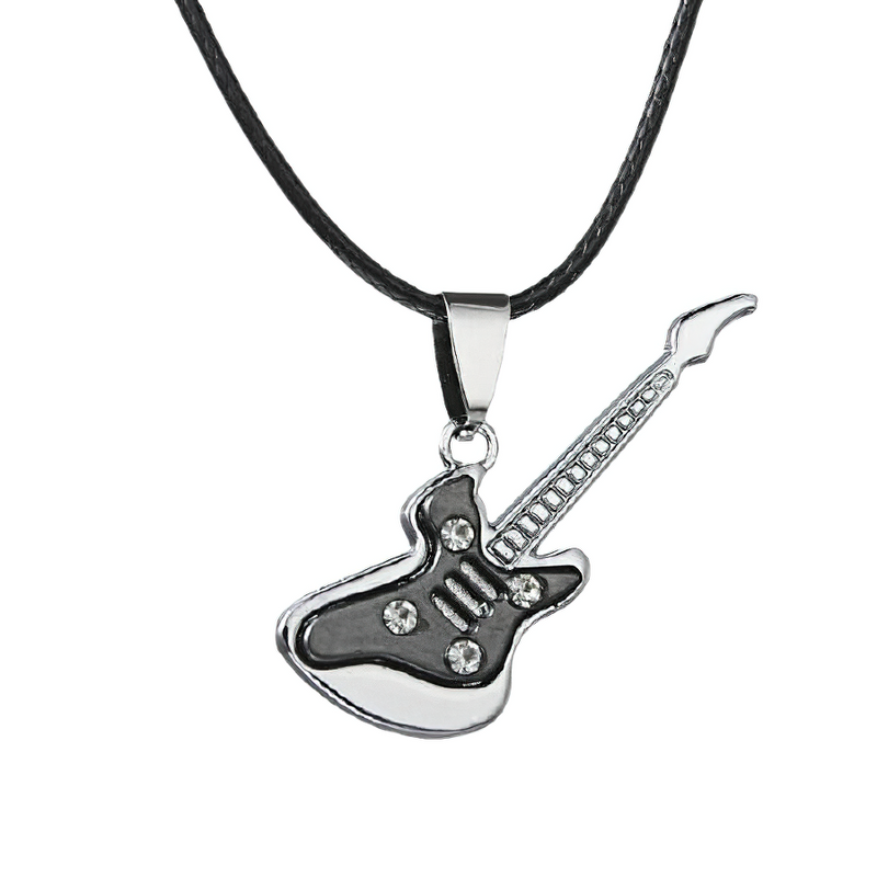 316l Stainless Steel Guitar Necklace / Jewelry for and