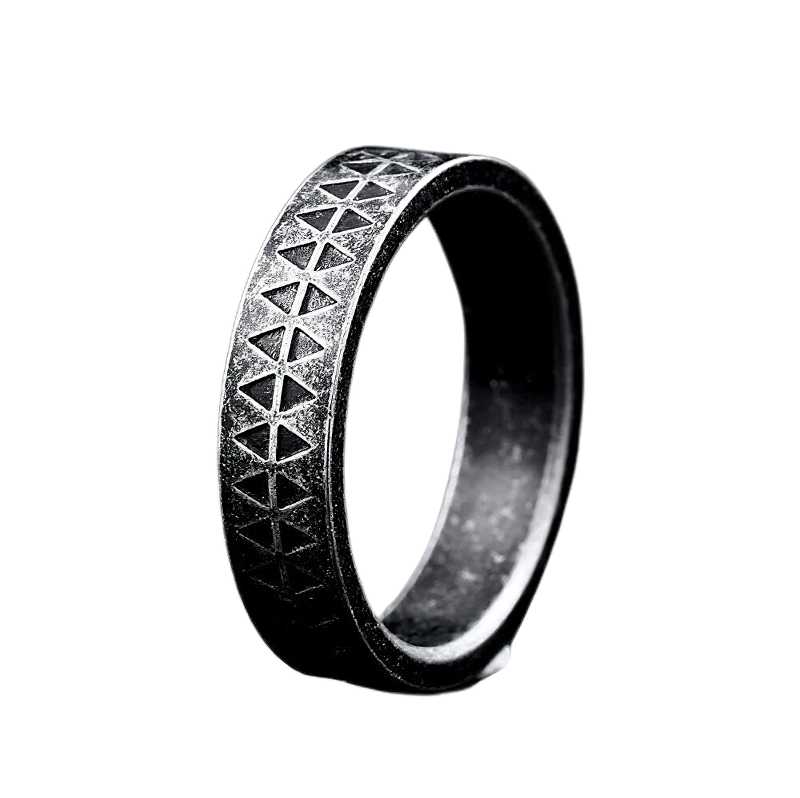 Stainless Steel Ring for and / Stylish Jewelry With Pattern