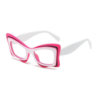 Cat-eye Uv Protection Pc Sunglasses