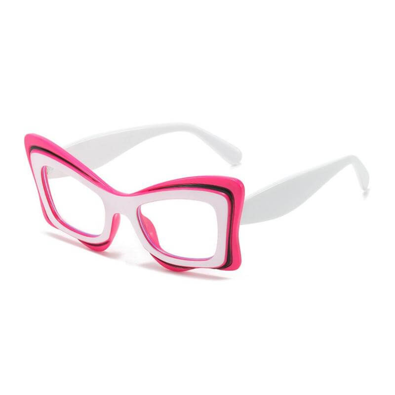 Cat-eye Uv Protection Pc Sunglasses