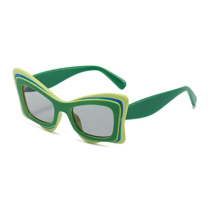 Cat-eye Uv Protection Pc Sunglasses
