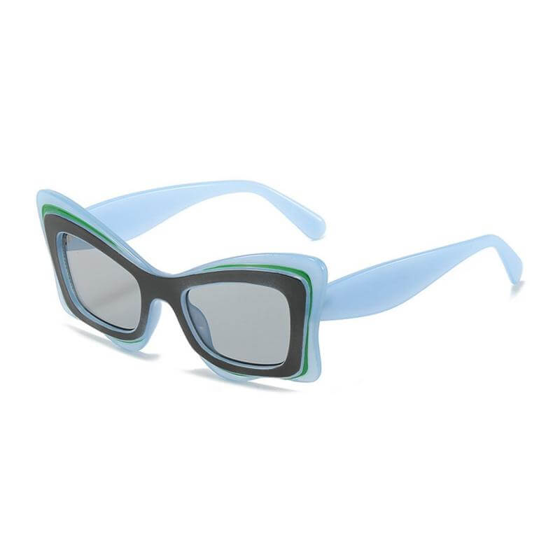 Cat-eye Uv Protection Pc Sunglasses