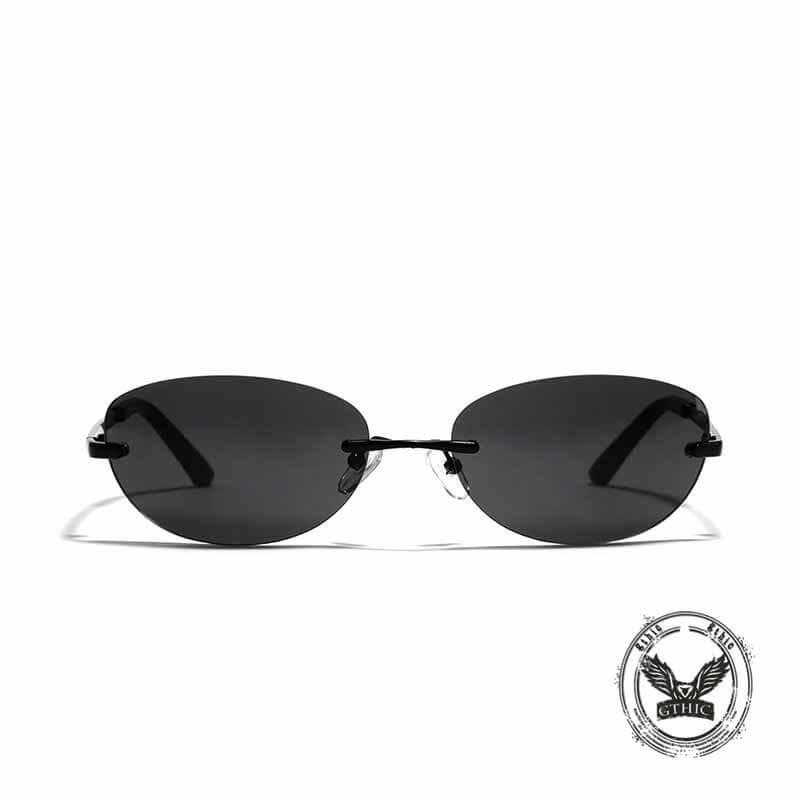 Futuristic Y2k Frameless Pc Sunglasses