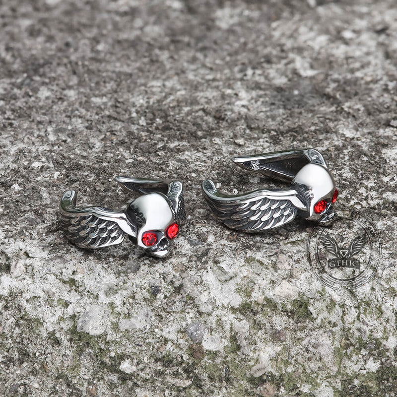 Free Soul Stainless Steel Biker Ear Cuffs