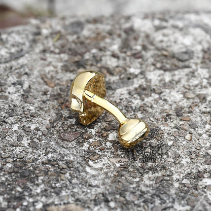 Ghost Brass Skull Cufflinks