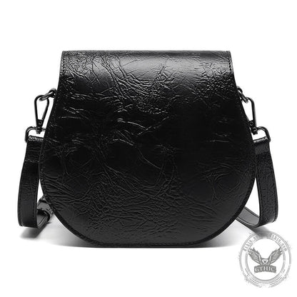 Gothic Bat Eye Pu Leather Punk Crossbody Bag