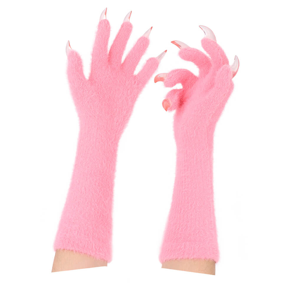 Gothic Cosplay Long Ghost Beast Claw Gloves
