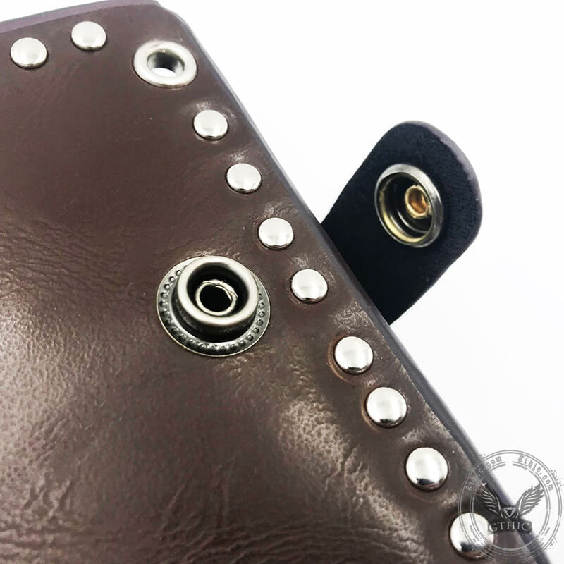 Gothic Skull Sword Pu Leather Wallet