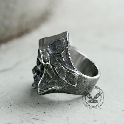 Gothic the Death Skull Stainless Steel Ring