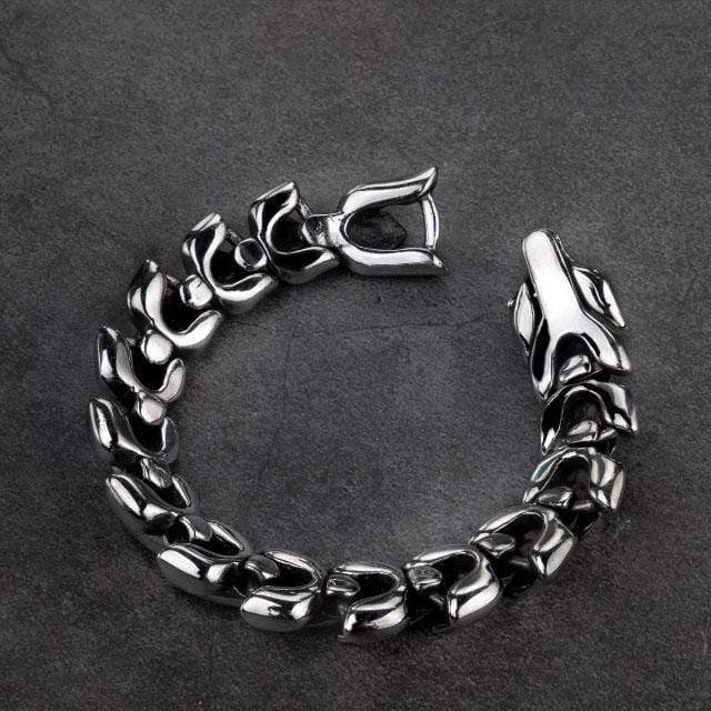 Dragon Scale Stainless Steel Bracelet