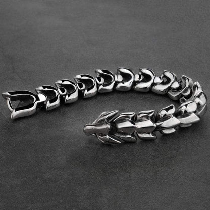 Dragon Scale Stainless Steel Bracelet