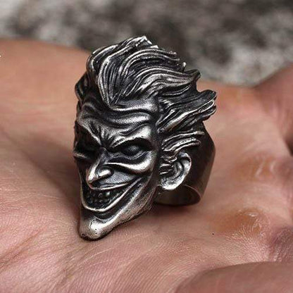 Joker Brass 925 Silver Ring