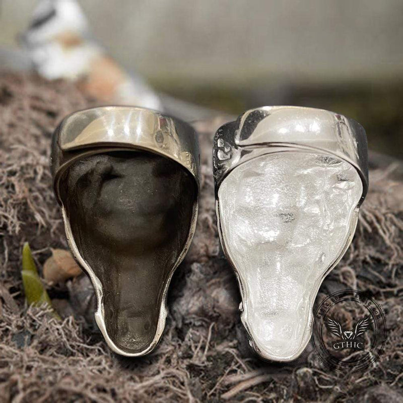 Horse Head Sterling Silver Animal Ring
