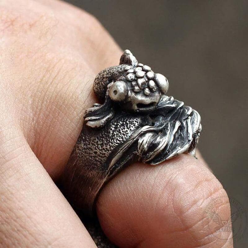 Lucky Carp 925 Silver Ring