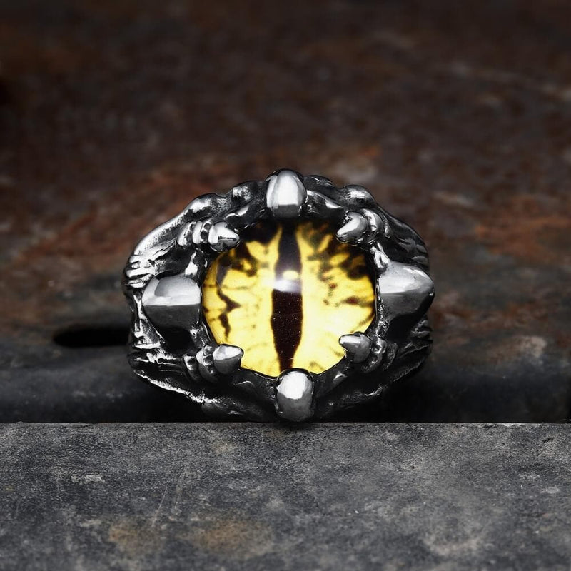 Eye of Sauron Stainless Steel Ring