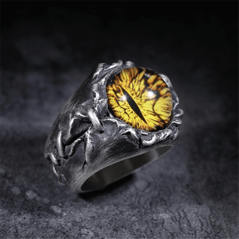 Magic Eye Sterling Silver Ring