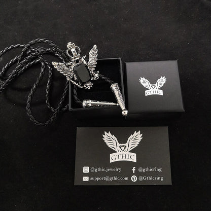 Double-headed Eagle Alloy Cowboy Bolo Tie