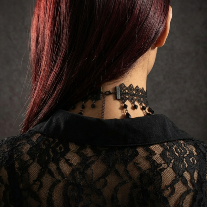 Black Lace Choker