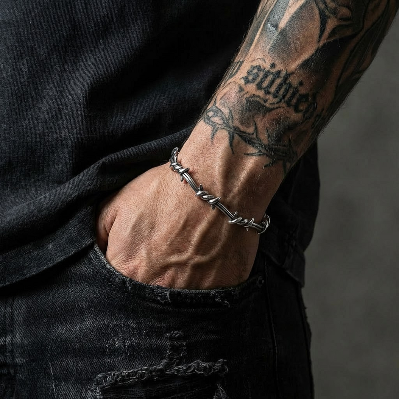 Barb Wire Cuff