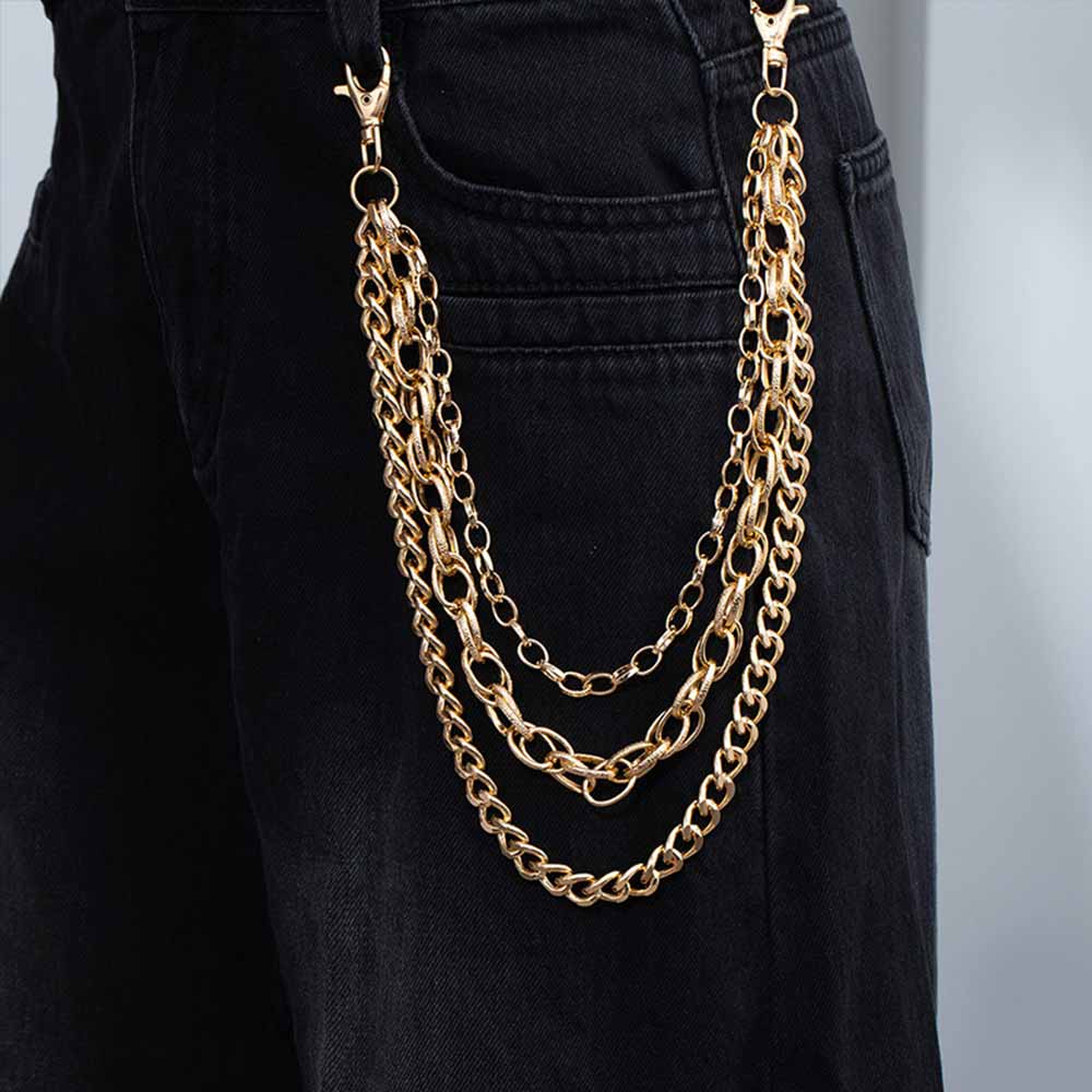 Hip Hop Multi-layer Chain Alloy Pants Chain