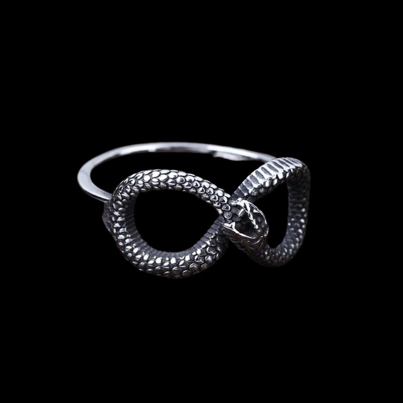 Infinity Snake Ring
