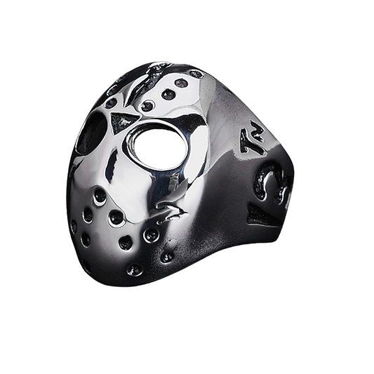 Jason Mask Ring for and / Stainless Steel Jewelry / Alternative