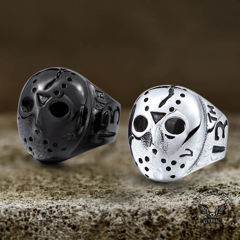 Jason Voorhees Stainless Steel the 13th Ring