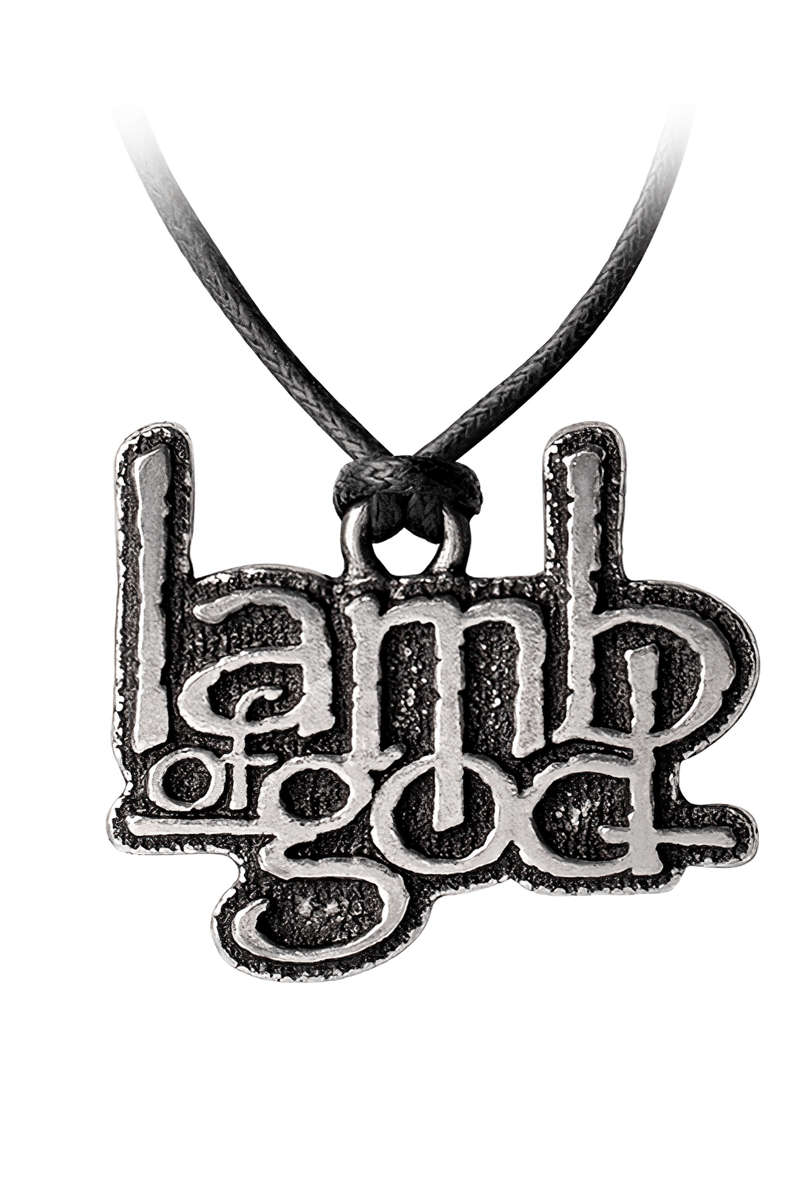 Lamb of God Pendant With Iconic Stacked Logo Design