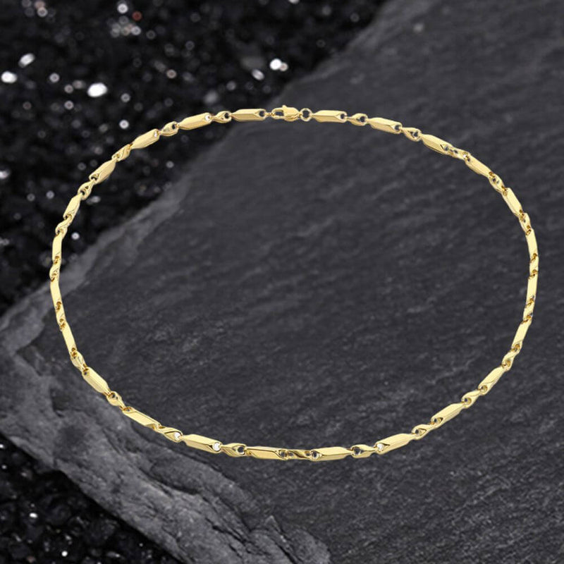 Mechanical Dragon Bone Chain Stainless Steel Necklace