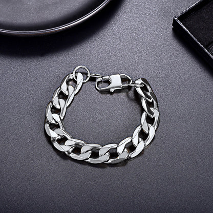 Cuban Link Chain Bracelet for
