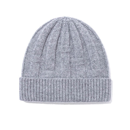 ’s Wool Knitted Beanie Hats