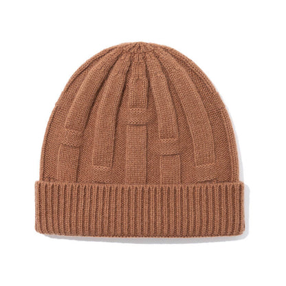 ’s Wool Knitted Beanie Hats