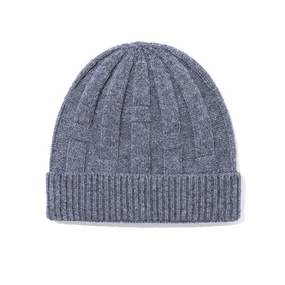 ’s Wool Knitted Beanie Hats
