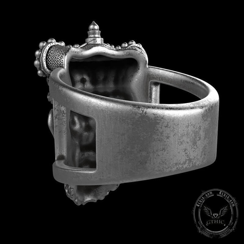 Monkey King Sterling Silver Ring