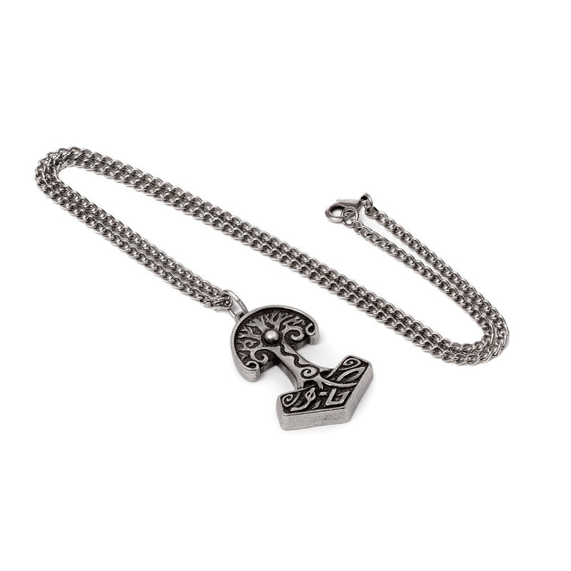 Yggdrsil Viking World Tree Pendant Necklace by Alchemy Gothic