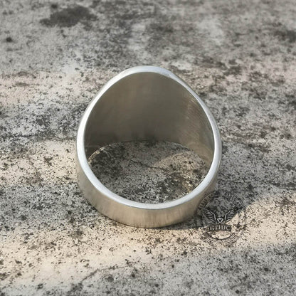 Pentagram Seal of Solomon Sterling Silver Ring