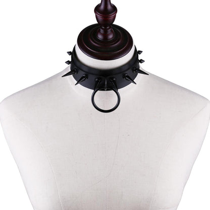 Matte Spiked O-ring Collar