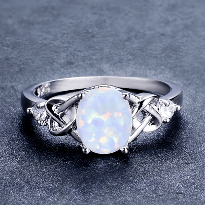 Divine Fire Opal Ring